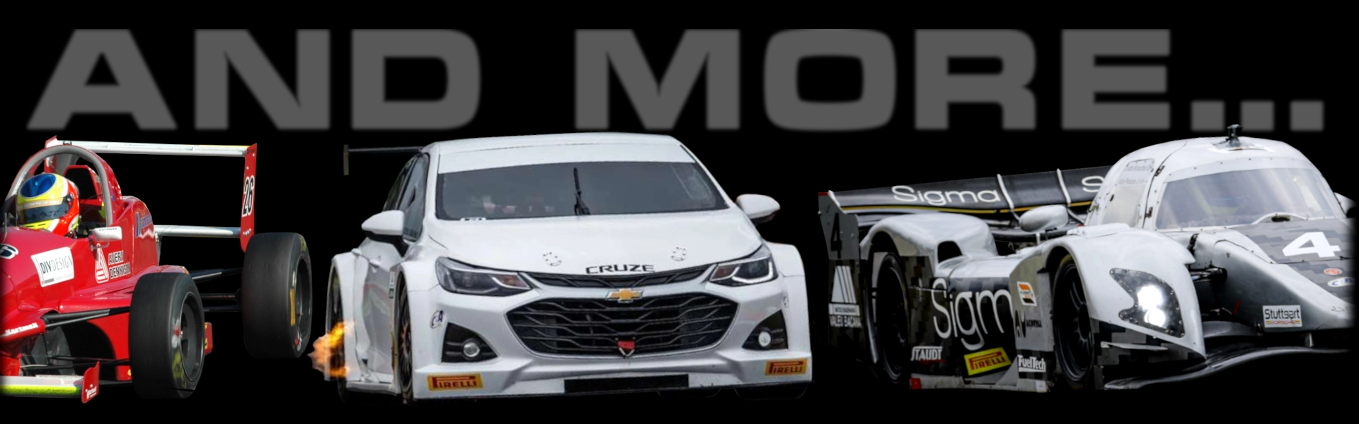 Slide more parts for formula, endurance, rally, touring and others